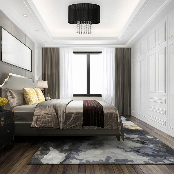 Plafon Wenecja Czarny Lampex