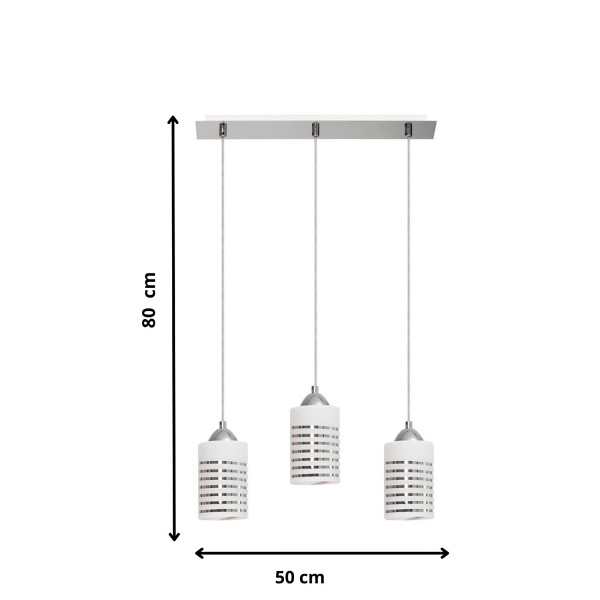 Lampa wisząca Nila 3 Lampex
