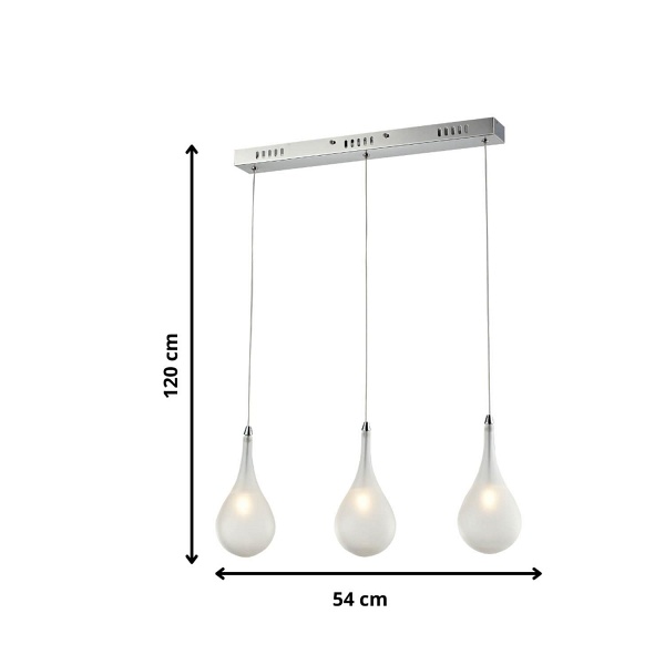 Lampa wisząca Avia 3 Lampex