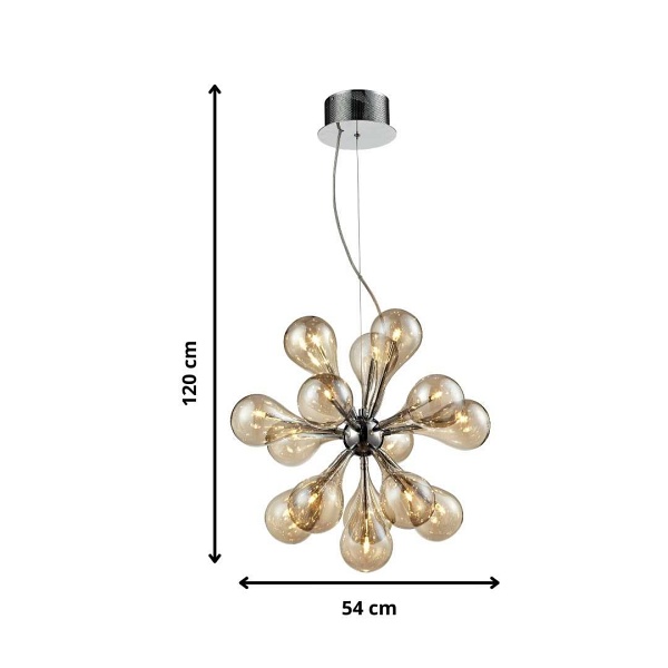 Lampa wisząca Ferrara 15 Lampex