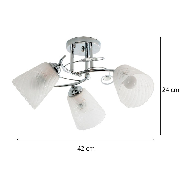 Żyrandol Kiri 3 Lampex