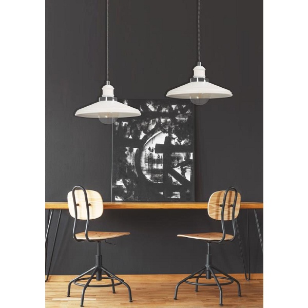 Lampa wisząca Gipssy czarna Lampex