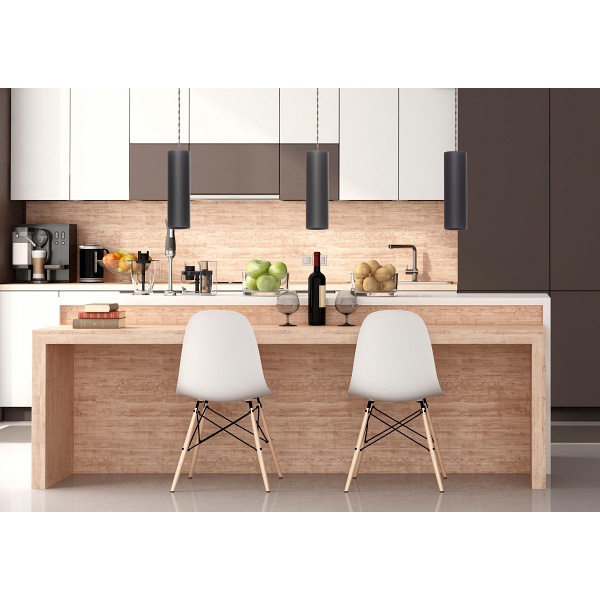 Lampa wisząca Rollg 2 czarna Lampex