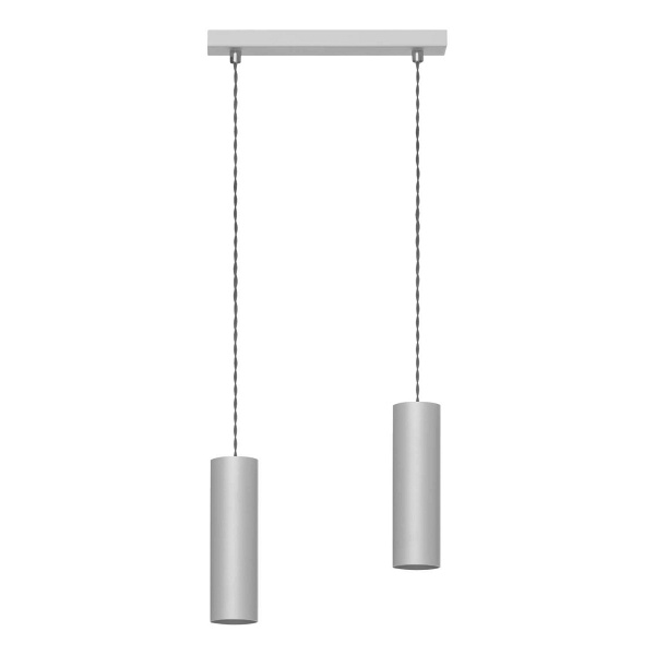 Lampa wisząca Rollg 2 popiel Lampex