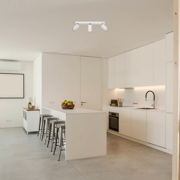 Plafon Rolos 3 biały Lampex