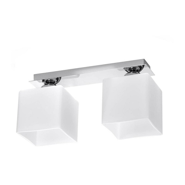 Lampa sufitowa Floki 2 chrom Lampex