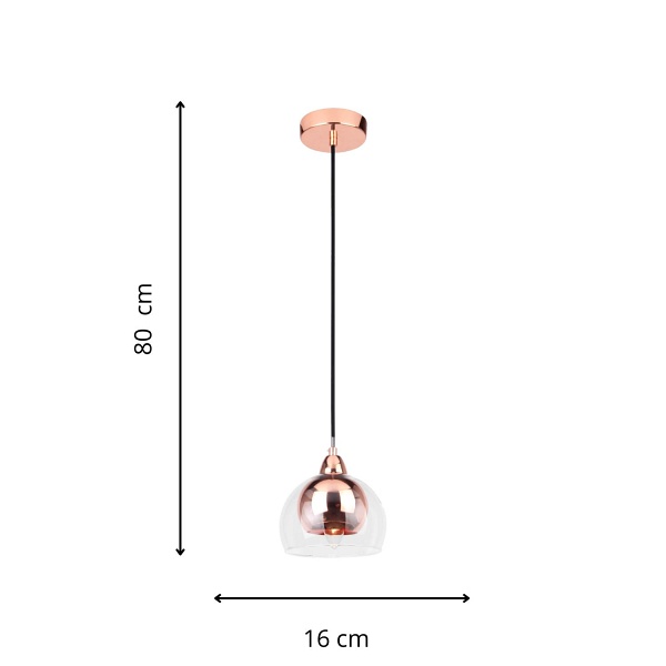 Lampa wisząca Dex 1 Lampex