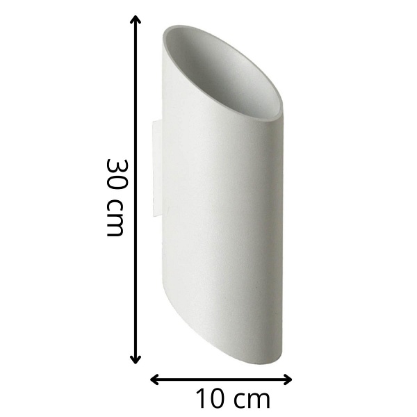 Kinkiet Werona biała Lampex