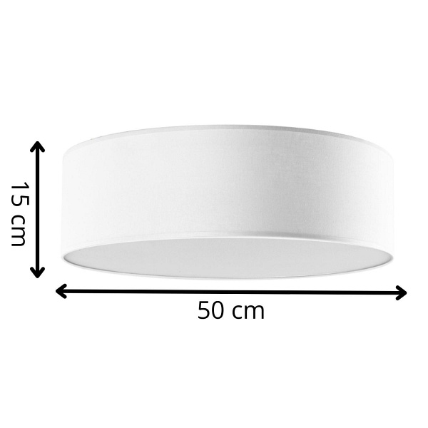Plafon Iglo 50 biały Lampex