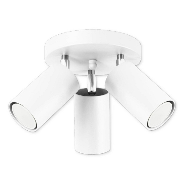 Plafon Rolos 3A biały Lampex