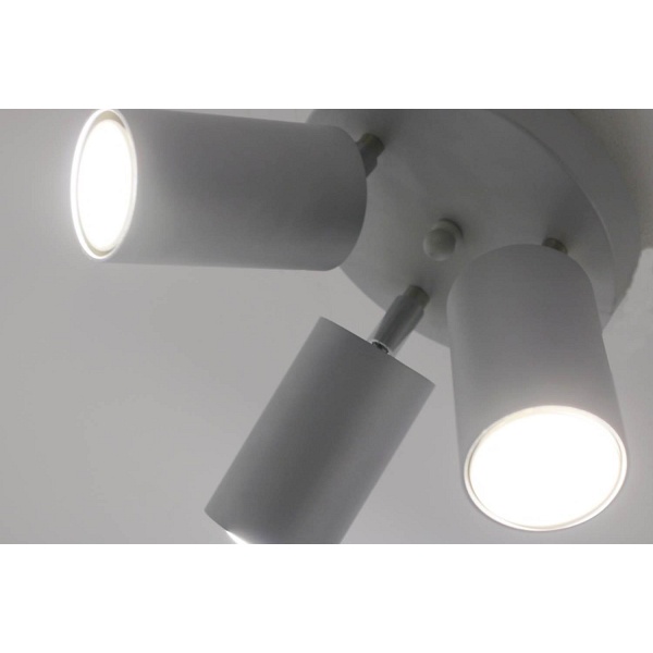 Plafon Rolos 3A popiel Lampex