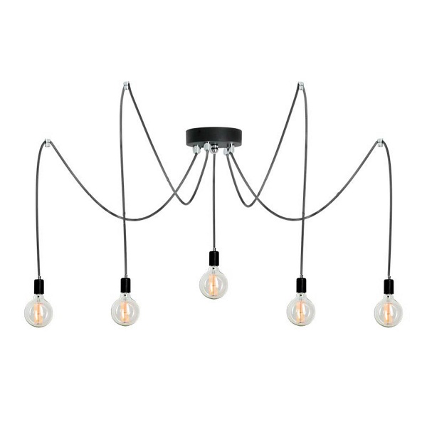 Lampa wisząca Ragno 5 Lampex