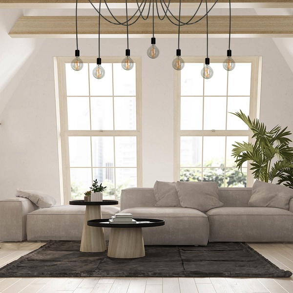 Lampa wisząca Ragno 7 Lampex