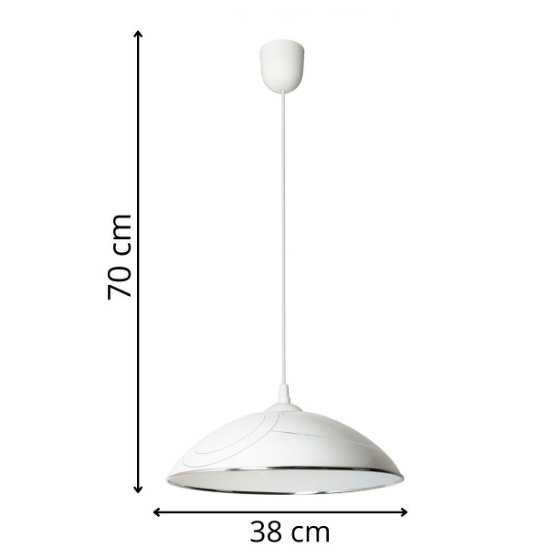 Lampa wisząca Alice B Lampex