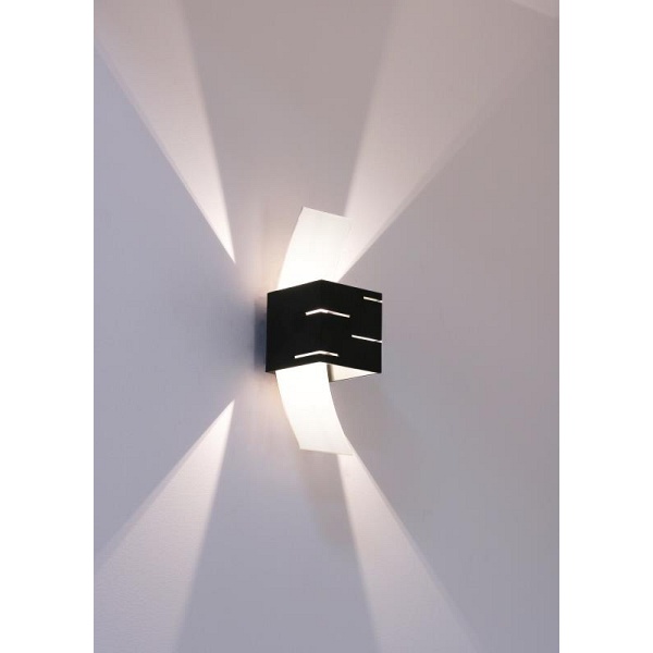 Kinkiet Vitrum A czarny Lampex