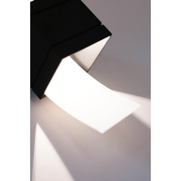 Kinkiet Vitrum B czarny Lampex