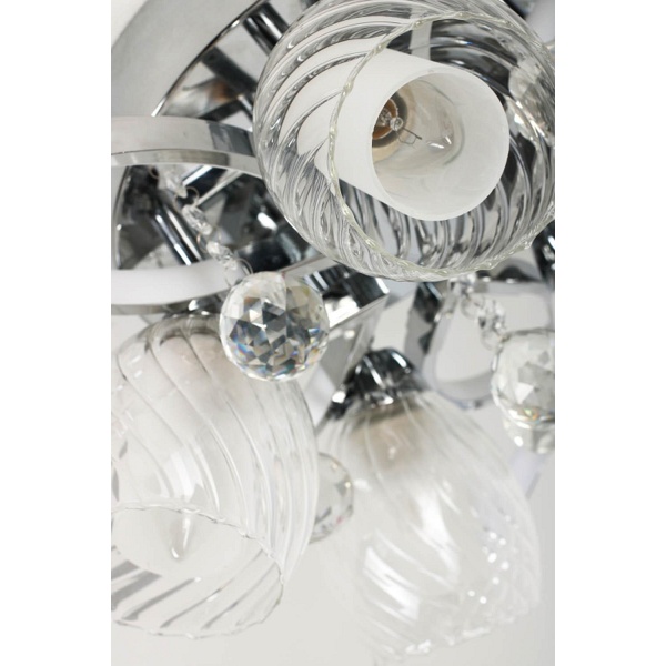 Lampa sufitowa Megan 5+5 Lampex