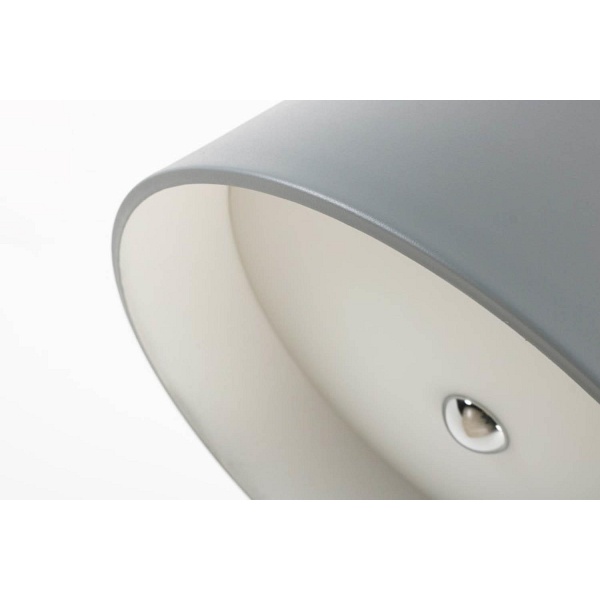 Lampa wisząca Jokasta popiel Lampex