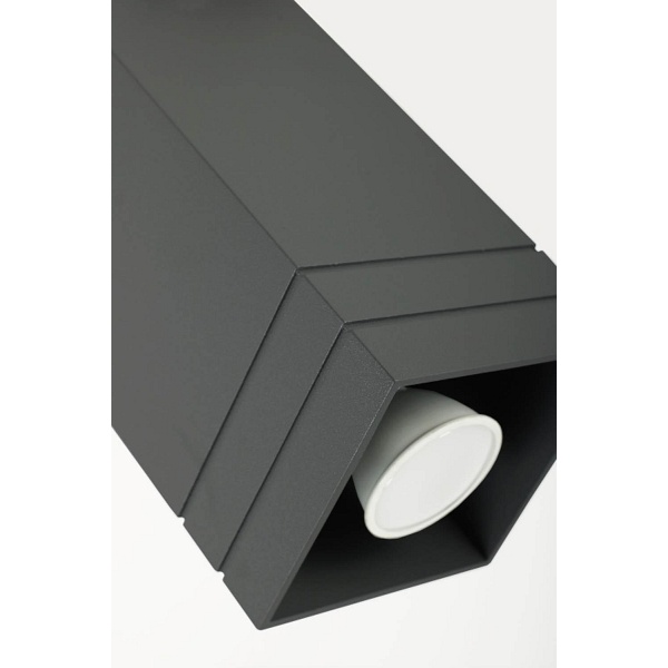 Lampa sufitowa Neron A czarna Lampex