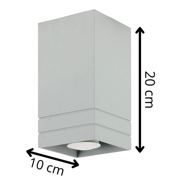 Lampa sufitowa Neron A popiel Lampex