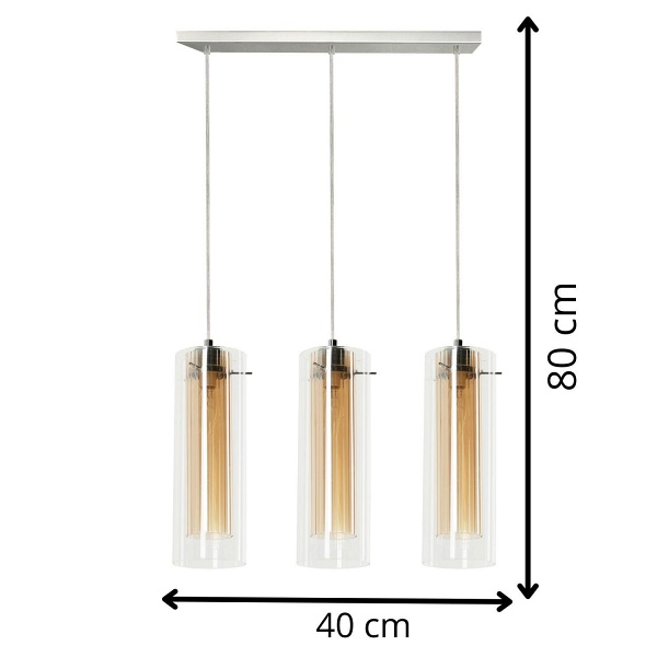 Lampa wisząca Gallia 3 Lampex