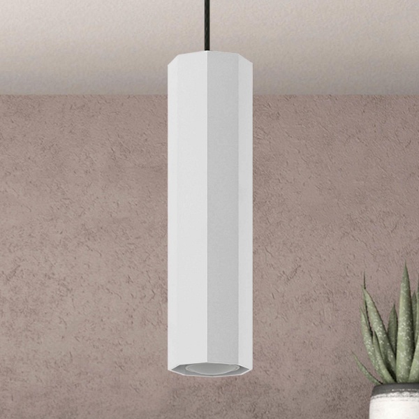 Lampa wisząca Astral 2 biała Lampex