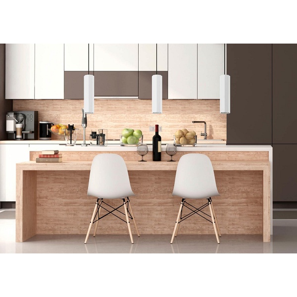 Lampa wisząca Astral 2 biała Lampex