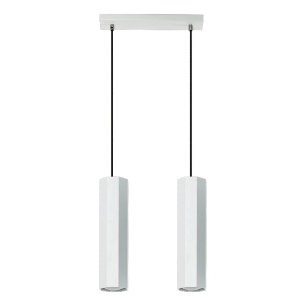 Lampa wisząca Astral 2 biała Lampex