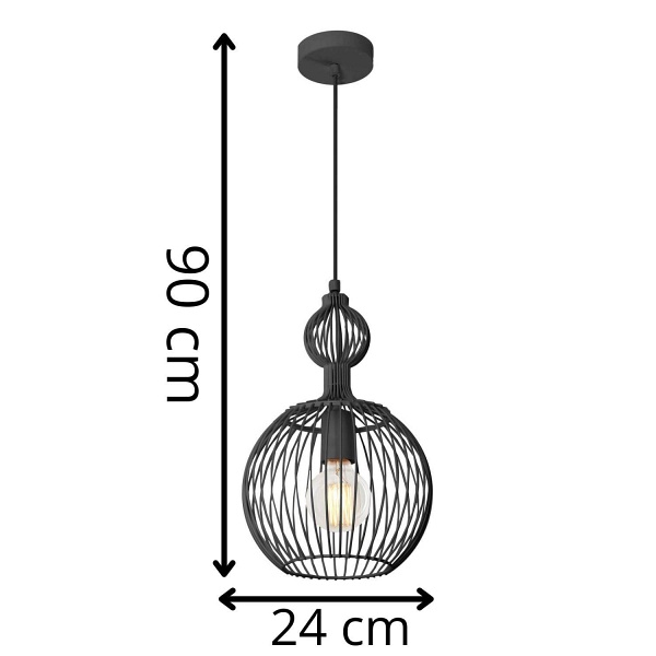 Lampa wisząca Tosya C Lampex