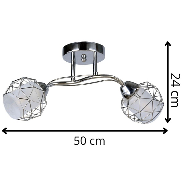 Żyrandol Fokus 2 Lampex