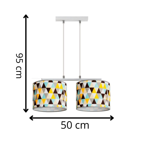 Lampa wisząca Hestia 2 Lampex
