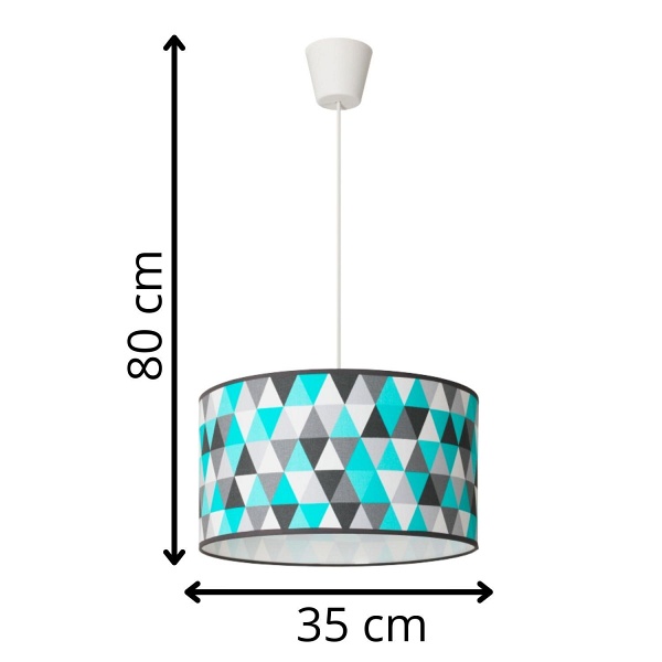 Lampa wisząca Demeter 1 Lampex