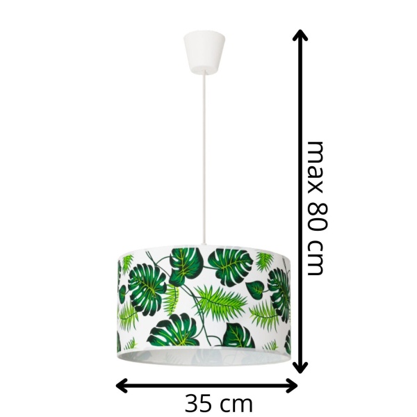 Lampa wisząca Monstera 1 Lampex