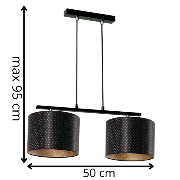 Lampa wisząca Ares 2 Lampex