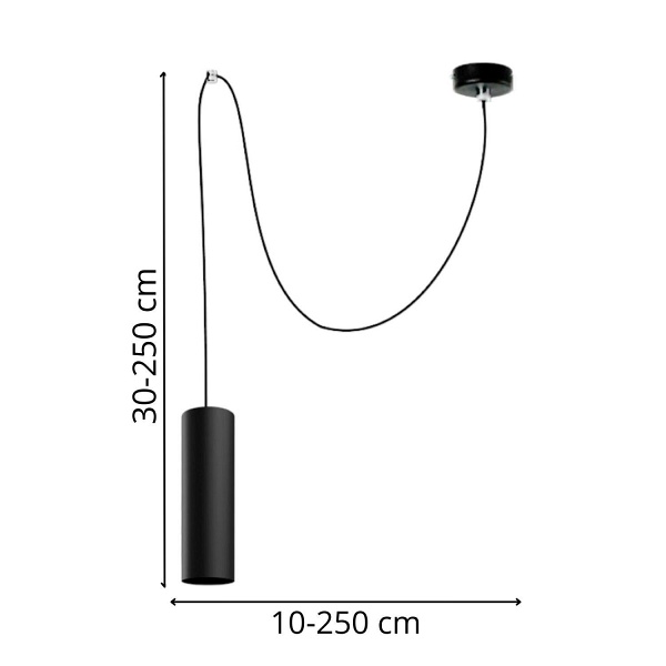 Lampa wisząca Aranos 1 Lampex