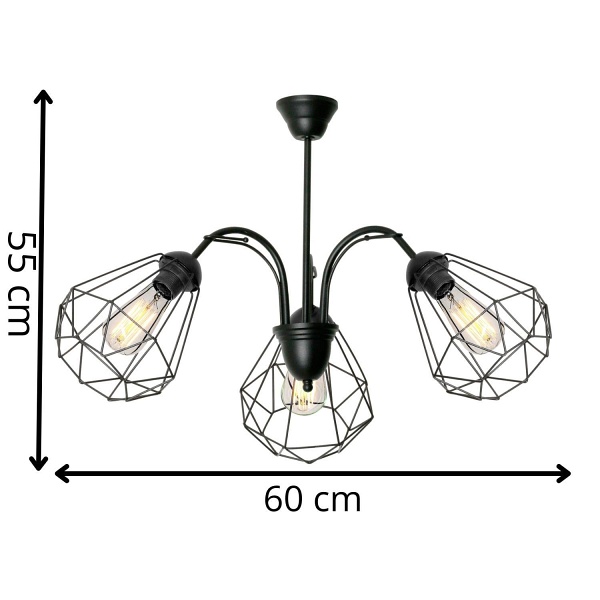 Lampa sufitowa Lofta 3C Lampex