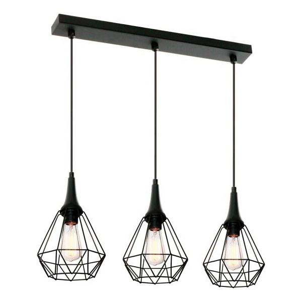 Lampa wisząca Lofta 3L Lampex