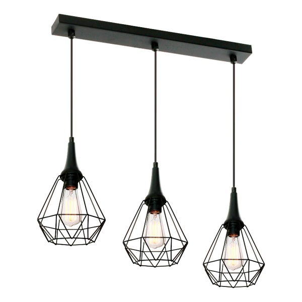 Lampa wisząca Lofta 3L Lampex