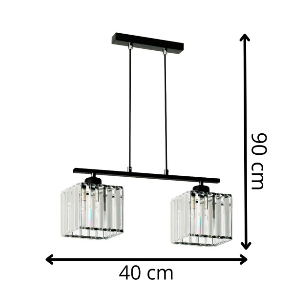 Lampa wisząca Andrea 2 Lampex