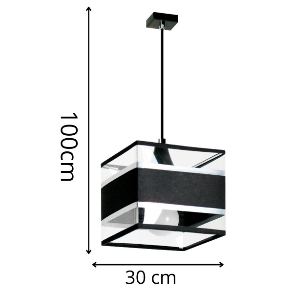 Lampa wisząca Selene 1 Lampex