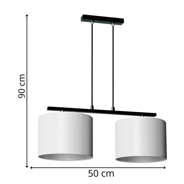 Lampa wisząca Heos 2 Lampex