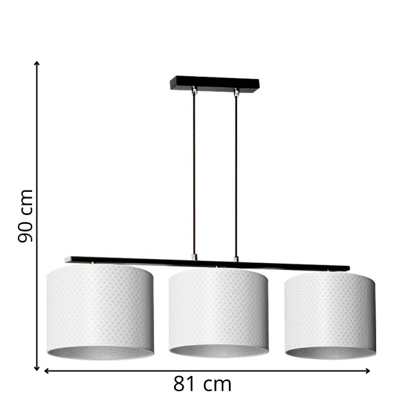 Lampa wisząca Heos 3 Lampex