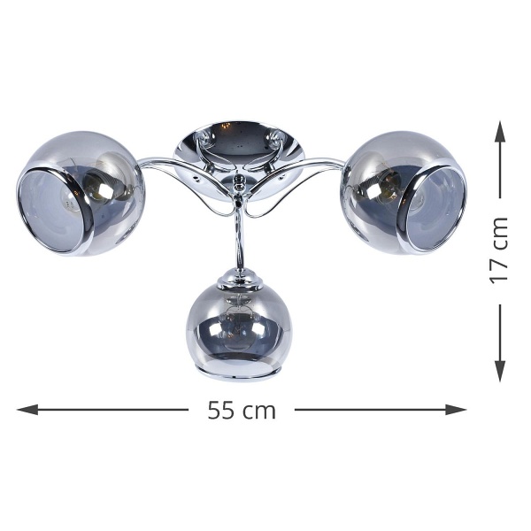 Żyrandol Salvia 3 Lampex