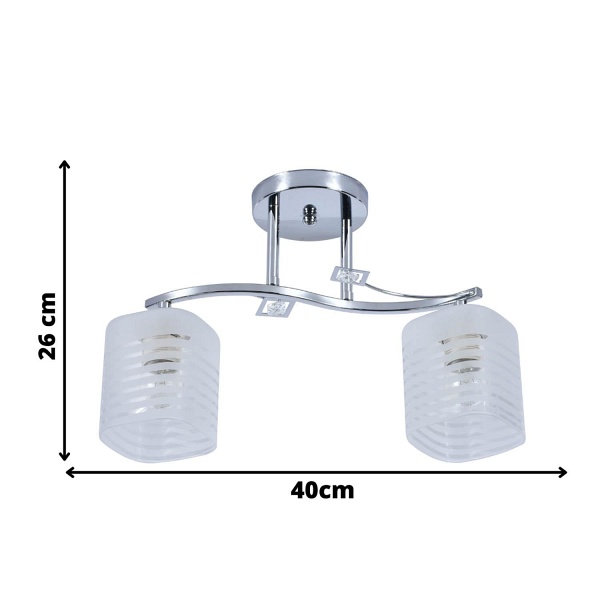 Żyrandol Varsi 2 Lampex