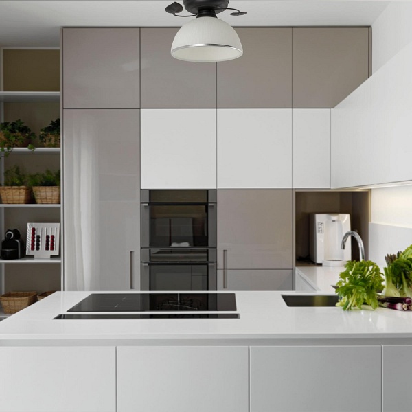 Lampa sufitowa Tanzania A czarna Lampex