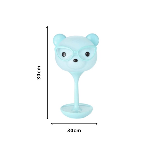 Lampka dekoracyjna Bear niebieska Lampex