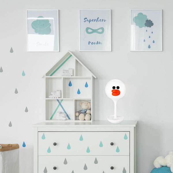 Lampka dekoracyjna Duckling biała Lampex