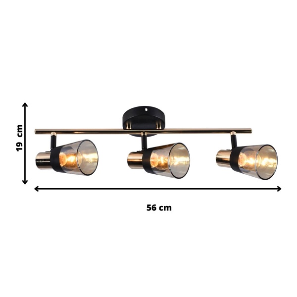 Listwa Livio 3 Lampex