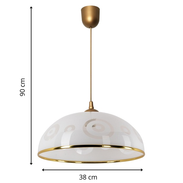 Lampa wisząca Inso B Lampex