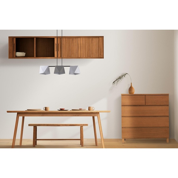 Lampa wisząca Diament 3L Lampex